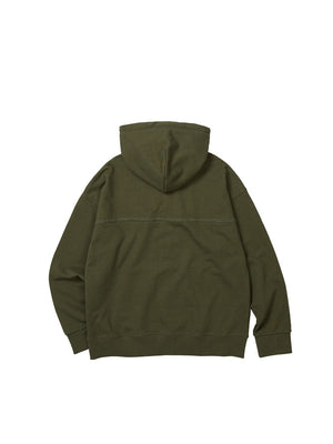 AB TOPOS LOGO KHAKI HOODIE