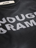 ENOUGH DRAMA T-SHIRT - WASHED BLACK