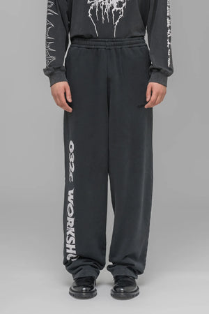 OUTLAW OVERSIZED SWEATPANTS - FADED BLACK
