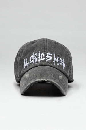 FAITHLES CAP - WASHED BLACK