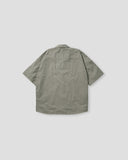 PM2-1 BOXY SHIRT - LIGHT CHARCOAL