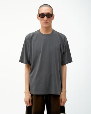 COTTON T-SHIRT - WASHED CHARCOAL