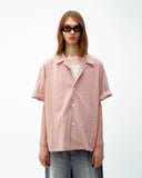 NATURAL WRINKLE  SHIRT - INDIE PINK