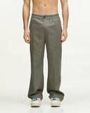 AMC STRIPES PANTS - GREY / WHITE