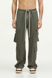 AMC CARGO PANTS - OLIVE