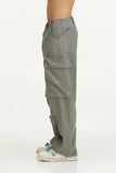 AMC CARGO PANTS - GREY DENIM