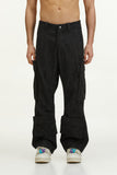 AMC CARGO PANTS - BLACK DENIM