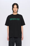 GREEN FONT TEE - BLACK