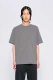 GREEN FRONT 44 TEE - WAHSED GREY
