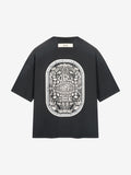 METAL SHIELD T-SHIRT - WASHED BLACK