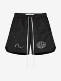 OLIVE BRANCH SHORTS - BLACK