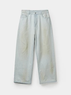 ICE WASHED JEANS - BLUE