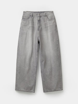 ICE WASHED JEANS - GREY