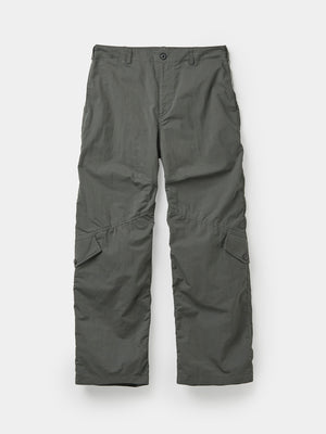 DIAGONAL FLAP POCKET PANTS - KHAKI