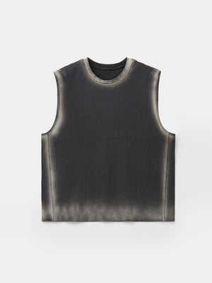 FADED TANK TOP - WASHED GRAY