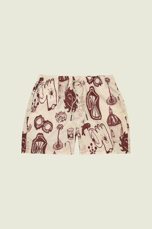 CANTINA SWIM SHORT - CREAMY