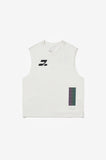 DRUMMER TANK TOP LOGO - OFF WHITE