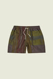 DUSKY MELD SWIM SHORTS - OLIVE
