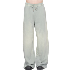 TIE-DIE SWEATPANTS - CYAN