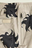 GRAVEL EMBER SWIM SHORTS - WHITE