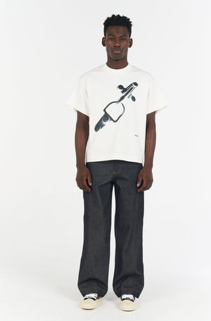 LOCKER TEE - OFF WHITE