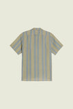 MIST STRATA CUBA LINEN SHIRT - OFF WHITE