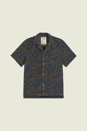 MOREL PUZZLOTEC CUBA TERRY SHIRT - ROYAL BLUE