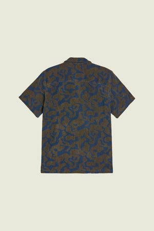 MOREL PUZZLOTEC CUBA TERRY SHIRT - ROYAL BLUE