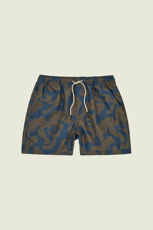 MOREL PUZZLOTEC SWIM SHORTS - ROYAL BLUE