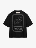 OLIVE EMBLEM T-SHIRT - BLACK