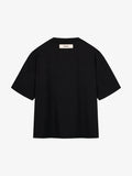 FLORAL CHAIN T-SHIRT - BLACK