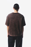 PATTERN TEE - BROWN