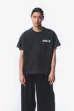 PRB TEE - STONE WASHED BLACK