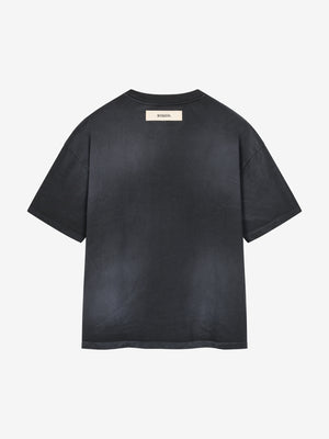 DRAMA LABEL T SHIRT - BLACK