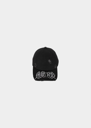 DISTORTED CAP - BLACK