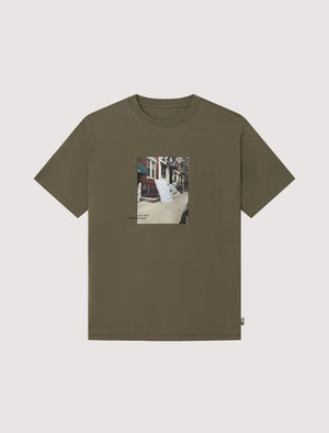 Street Series T-Shirt - Washed Brown