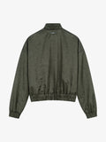 OS NYLON TRACKSUIT JACKET - DARK GREEN