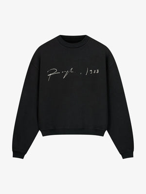SIGNATURE SWEATSHIRT - BLACK