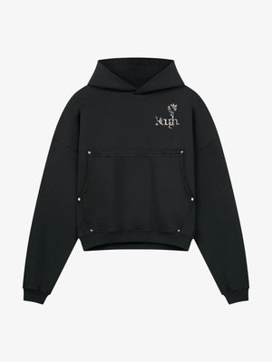BOTANIC HOODIE - BLACK