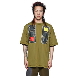 ACW CUBIST GREEN TEE