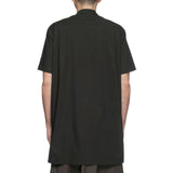 SH20B-BLACK CAMP COLLAR SHIRT