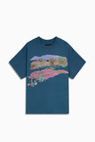 California Wildflowers Tee - Mountain Blue