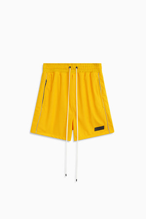 B-Ball Mesh Gym Short - Yellow