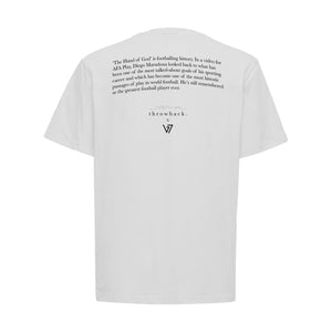 1B7 MARDONA WHITE T-SHIRT