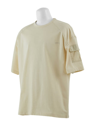 JJ IVORY DETAILED TEE