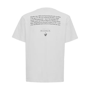 2B7 KHABIB WHITE T-SHIRT