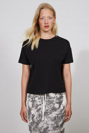 W TS 404 BLK TEE01403902