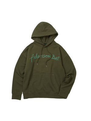 AB TOPOS LOGO KHAKI HOODIE